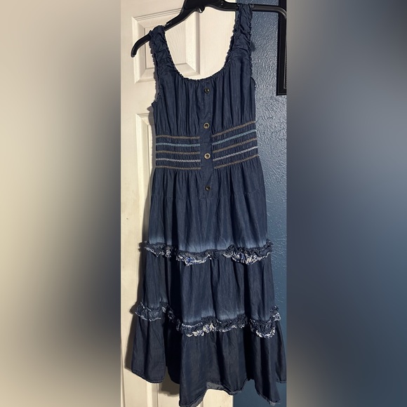 Lapis Dresses & Skirts - Lapis women’s size m denim dress